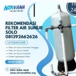 Rekomendasi Filter Air Sumur Solo 081392662626