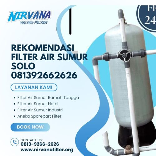 Rekomendasi Filter Air Sumur Solo 081392662626